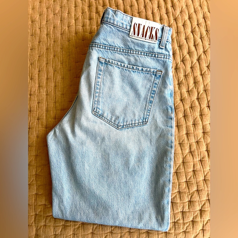 Snacks! By Mother high-waisted twizzy jeans